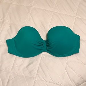 Strapless swimsuit top